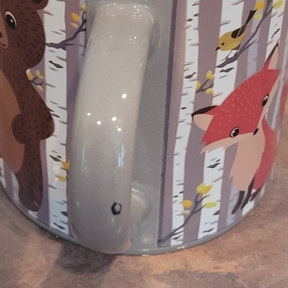 GOURMET DU VILLAGE Woodland Friends Color Changing Child's Mug Set - Picture 10 of 13